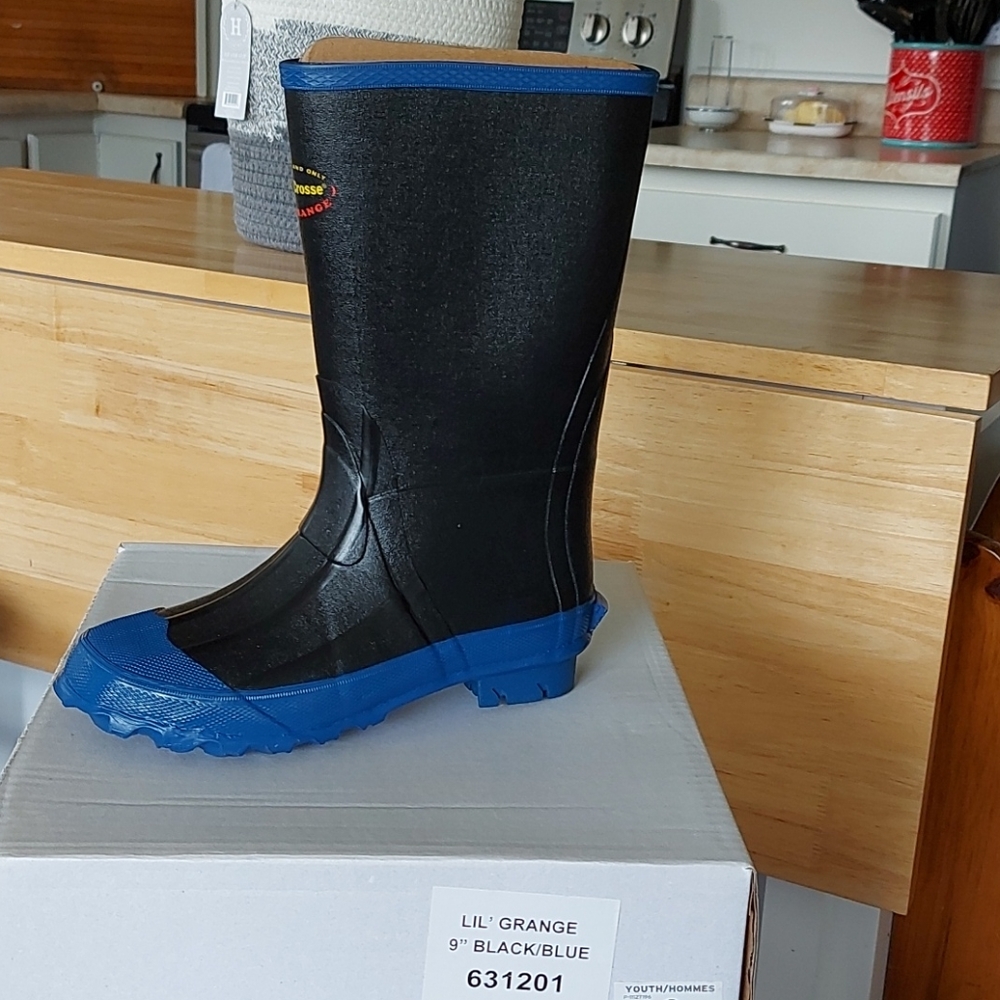 Boys LaCrosse rubber boots